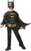 DC Comics Batman Karnevalskostüm schwarz Verkleidung 110-116 cm (5-6 Jahre)