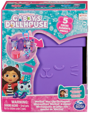 Gabi die Meerjungfrau's Cat House lila Minibox Zimmer Figur