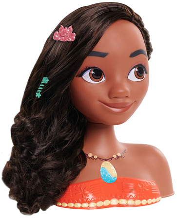 Disney Princess Hair Styling Head Puppe Vaiana Mo ana Friseur + Zubehör