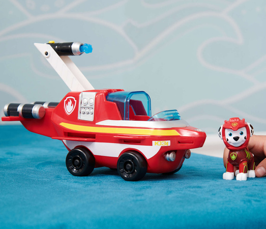 Spin Master Paw Patrol Aqua Pups Delphin-Fahrzeugset mit Marshall-Figur