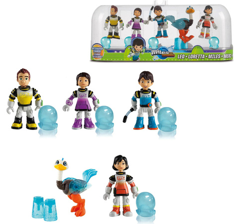 IMCToys Miles und Freunde 5er-Set Action-Figuren
