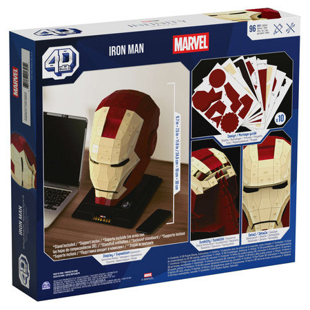 Puzzle 4D Build Marvel Masko von Iron Man 3D Modell zu montieren