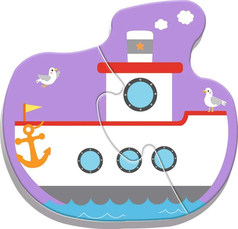 Trefl Baby Classic Dickes Puzzle Fahrzeuge Transport