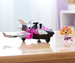 Paw Patrol The Mighty Kinofilm Big Kinofilm Skye Figurenset rosa Jet Fahrzeug Sound Licht