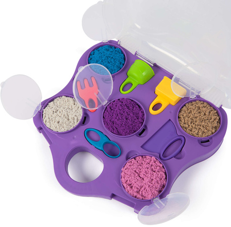 Kinetic Sand Kunststoff Kinetic Sand Set Karton mit 5 Sanden
