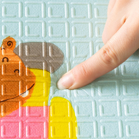 HUMBI Spielmatte Baby, Krabbelmatte, XPE Schaumstoff, Doppelseitig, Flatbar, Wasserdicht, Extra Größe, Teppich Babymatte, Rutschfest, 120x180 Maßnahme Straßen