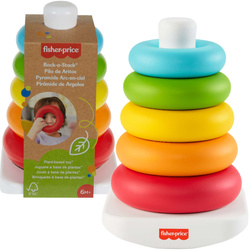 Fisher-Price bunte Pyramide 6 Elemente EKO