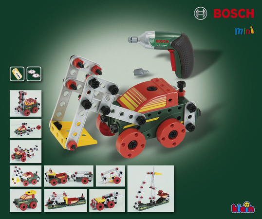 Bosch Baukasten mit Schraubendreher für Kinder Klein 8497
