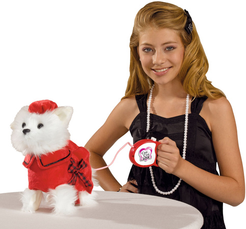 Simba Chi Chi Love Poshi funktioneller Hund interaktive Spaziergänge Bellen