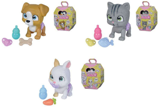 Pamper Petz Interaktive Windelbande Hund 20 cm + Zubehör