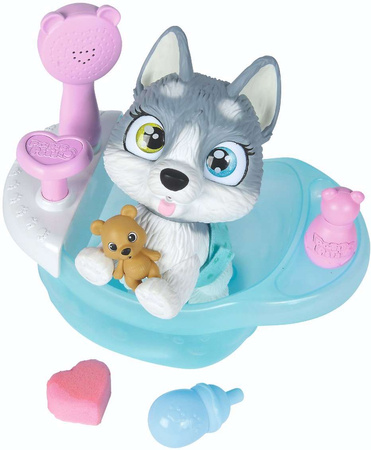 Pamper Petz interaktives Husky-Hundeset mit Wanne + Zubehör