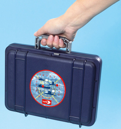 Noris strategisches Schiffsspiel Schiffe in einem Koffer Seeschlacht