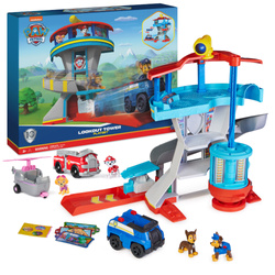 Paw Patrol Beobachtungsstation mit Polizeifahrzeug und Figuren
