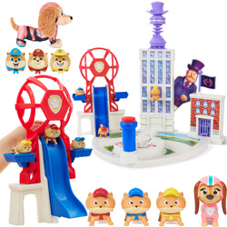 Paw Patrol The Mighty Kinofilm Big Set Liberty Hauptquartier + 4 Hundewelpen Figuren