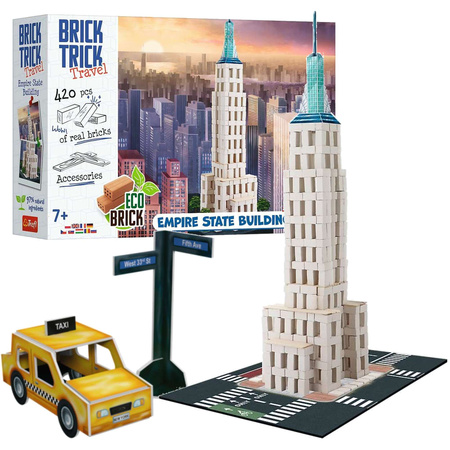 Bauen mit Bricks Travel Empire State Building EKO-Blöcke 420 Ziegel