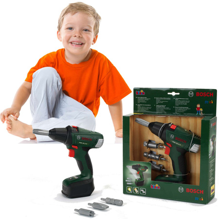 Bosch II Bohrmaschine/Schrauber für Kinder mit Licht Klein