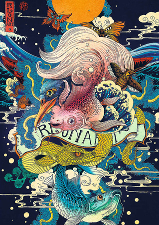 Puzzle 500 elements Velvet Soft Touch Impetuous World Life UFT