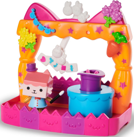 Gabi's Katzenhaus Set Balkon Talent Show Figur Tekturzątko + Zubehör