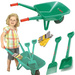 Klein 2752 Bosch Garten-Set mit Schubkarre