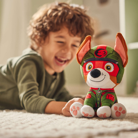 Paw Patrol Jungle Pups Maskottchen Tracker Plüsch Plüschhund 18 cm
