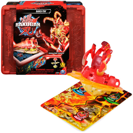 Bakugan Legends Bakugan-Tin Box kann Special Attack Mantid + Karten