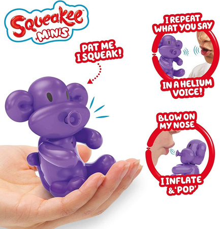 Squeakee Minis Interaktiver Ballon-Affe Billo