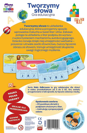 Kleiner Entdecker Lernspiel We Create Words