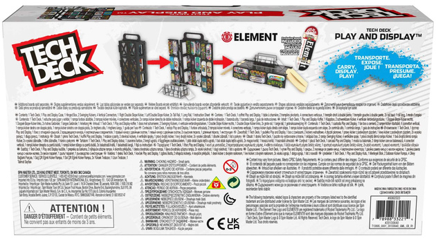 Tech Deck Ramp Fingerboard Element Box Set Spielen und Anzeigen