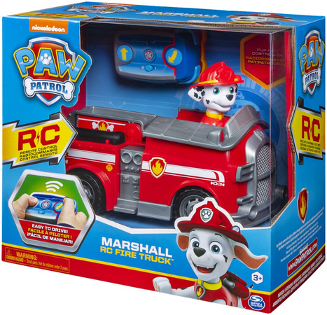 Spin Master Paw Patrol Ferngesteuertes RC-Feuerwehrauto Marshall