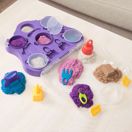 Kinetic Sand Kunststoff Kinetic Sand Set Karton mit 5 Sanden