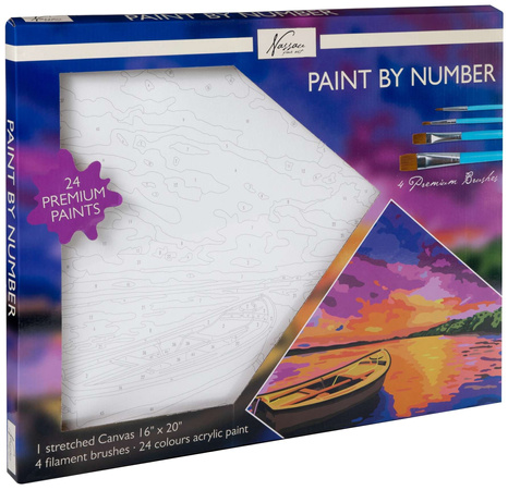 Craft Malen nach Zahlen Blick auf den See