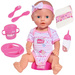 New Born Baby Funktionelle Babypuppe trinkt pinkeln 43 cm