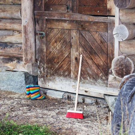 Kinderstraßenbesen Holz 78 cm Klein 6640