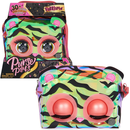 Purse Pets Purrisma Zebra interaktive Tasche mit Augen und Geräuschen
