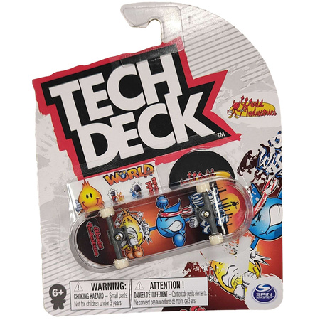 Tech Deck fingerboard skateboard World Industries Tropfen + Aufkleber