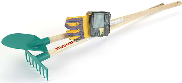 Klein 2712 Bosch Garten-Set Harke Schaufel