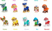 Spin Master Paw Patrol Geschenkset mit 10 Hundefiguren Action Pack Pups Figuren