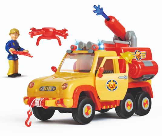 Feuerwehrmann Sam Feuerwehrauto Venus 2.0 mit Penny Figur Licht und Sound