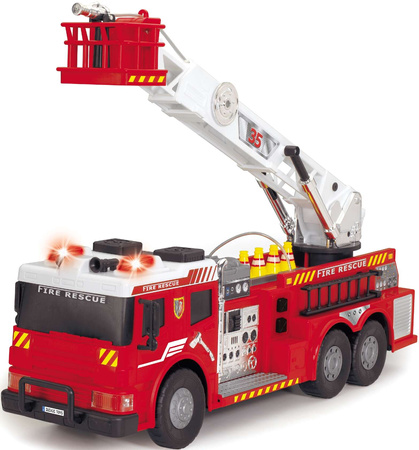 Feuerwehr Ferngesteuertes Feuerwehrauto mit beweglicher Leiter RC Licht/Sound