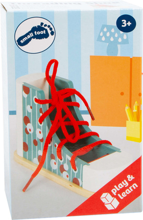 Kleiner Fuß 11887 Schnürschuh Lernspielzeug.