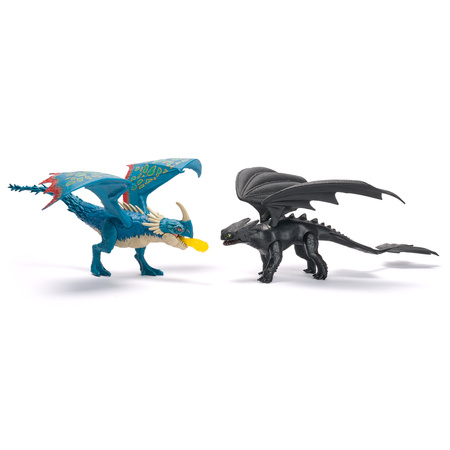 How to Train Your Dragon Deadly Nadder Figur mit feurigem Raketenwerfer