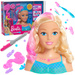 Friseur Meerjungfrau Kopf und Styling Puppe Barbie Dreamtopia + Zubehör