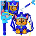 Paw Patrol Chase Rucksack-Wasserpumpentank mit Pumpe