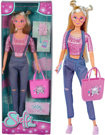 Steffi Love Set Steffi Kitty Fashion Doll + Zubehör