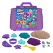 Kinetic Sand kinetischer Sandkoffer-Set Mermaid's Palace 3 Farben + Zubehör