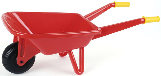 Klein Bosch Garten-Set Schubkarre, Harke, Schaufel und Handschuhe