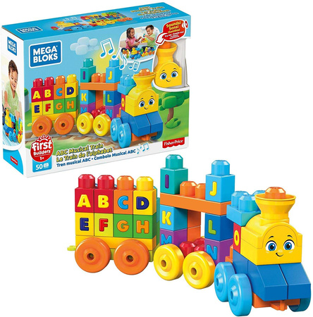 Mega Bloks ABC Zug mit Sound Bloks mit Buchstaben