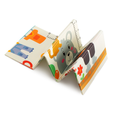 HUMBI Spielmatte Baby, Krabbelmatte, XPE Schaumstoff, Doppelseitig, Flatbar, Wasserdicht, Extra Größe, Teppich Babymatte, Rutschfest, 120x180 Maßnahme Straßen