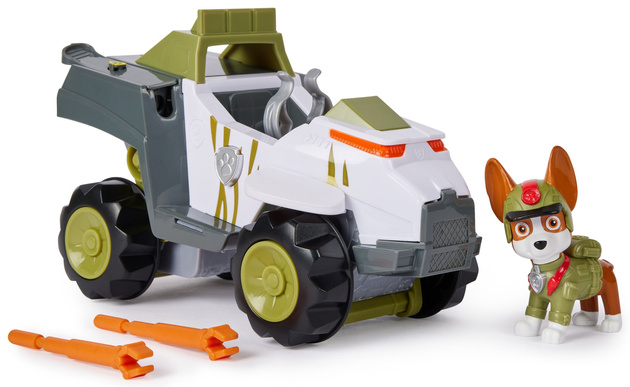 Paw Patrol Jungle Pups Vehicle Tracker-Set+Figur