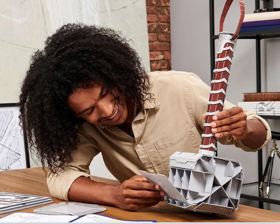 Puzzle 4D Build Marvel Hammer of Thor Mjolnir 3D Modell zum Zusammenbauen